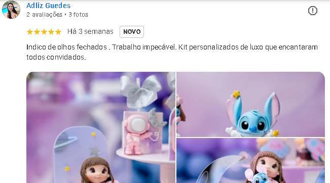 Avaliação de Adliz Guedes no Google